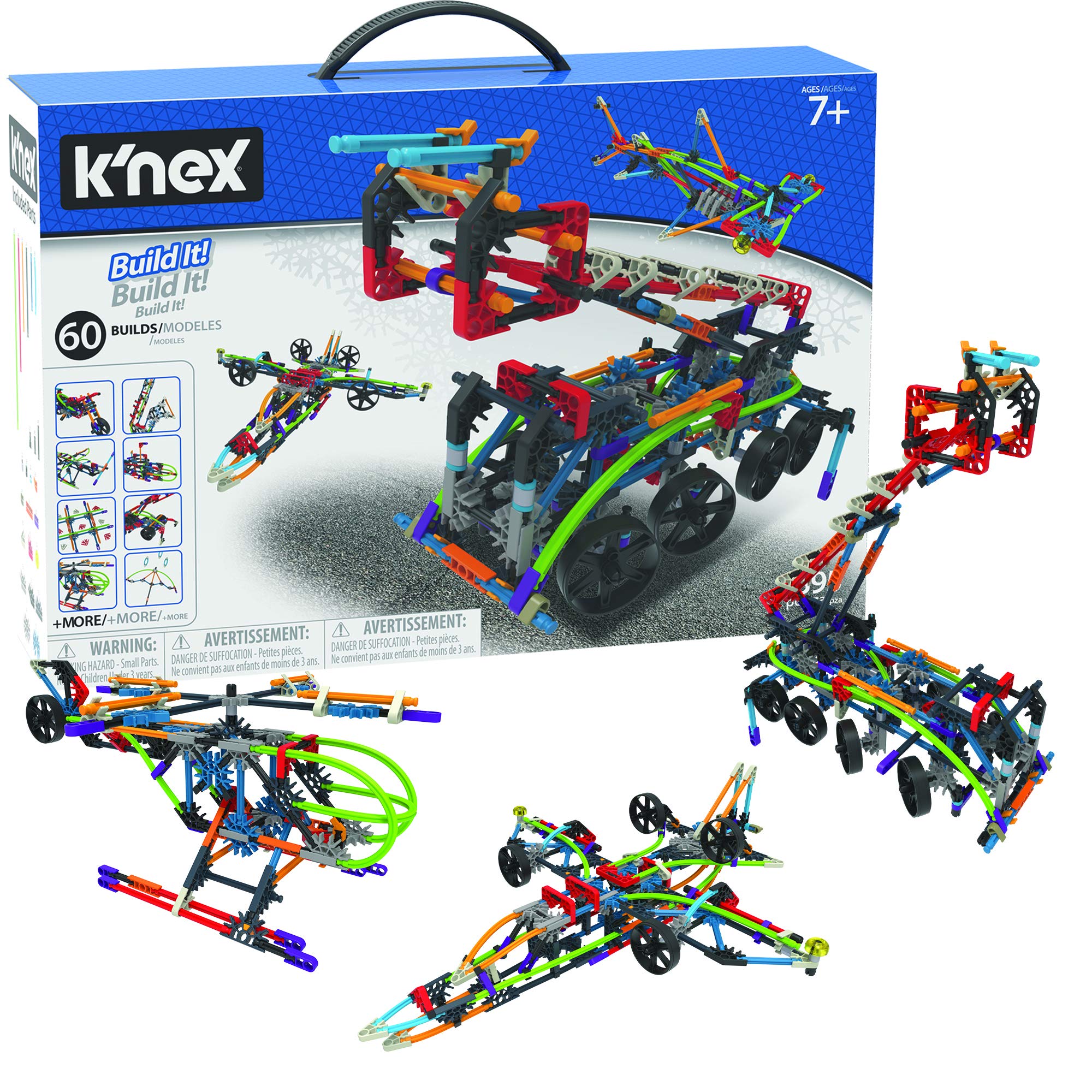 Juguete De Construcción K'nex Intermediate 60 Modelo Con 395 Piezas 7+ Y - Venta Internacional.