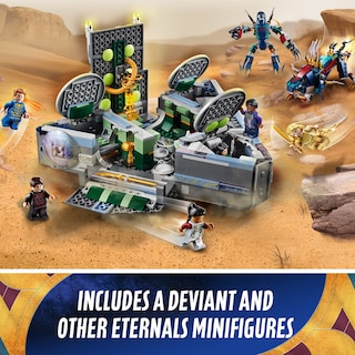 Foto 5 | Kit De Construcción Lego Marvel Rise Of The Domo 76156 Con 6 Minifiguras - Venta Internacional.
