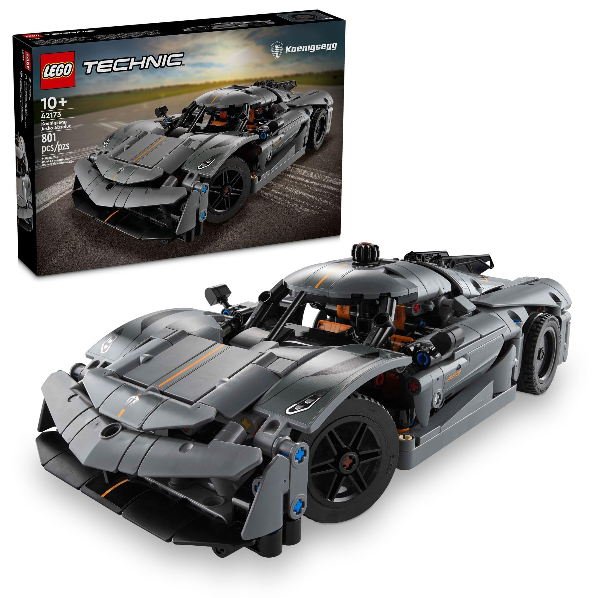 Set De Juguetes De Construcción Lego Technic Koenigsegg Jesko Absolut Grey - Venta Internacional. $1,481