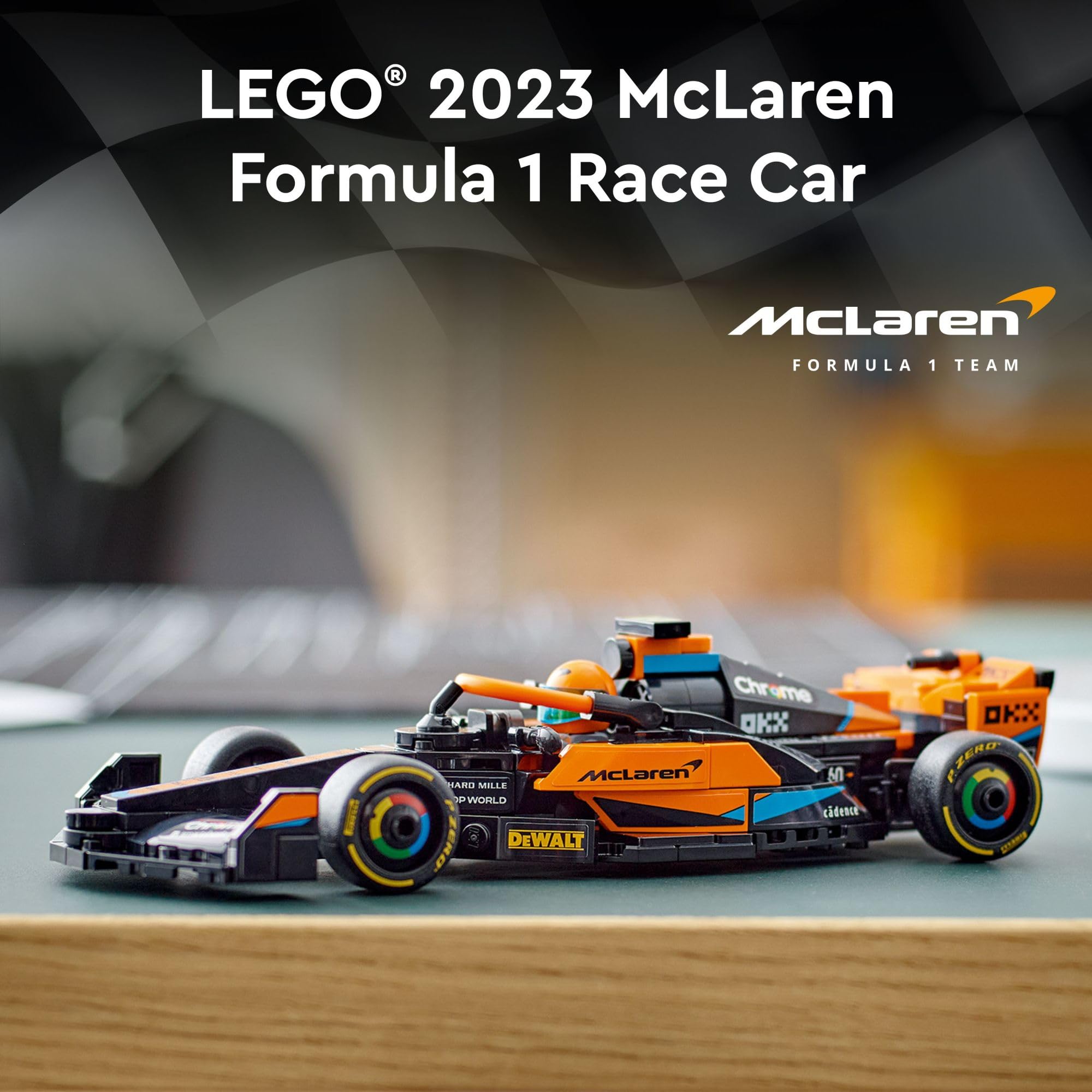 Foto 3 pulgar | Coche De Carreras De Fórmula 1 Mclaren De Toy Lego Speed Champions 2023 - Venta Internacional.