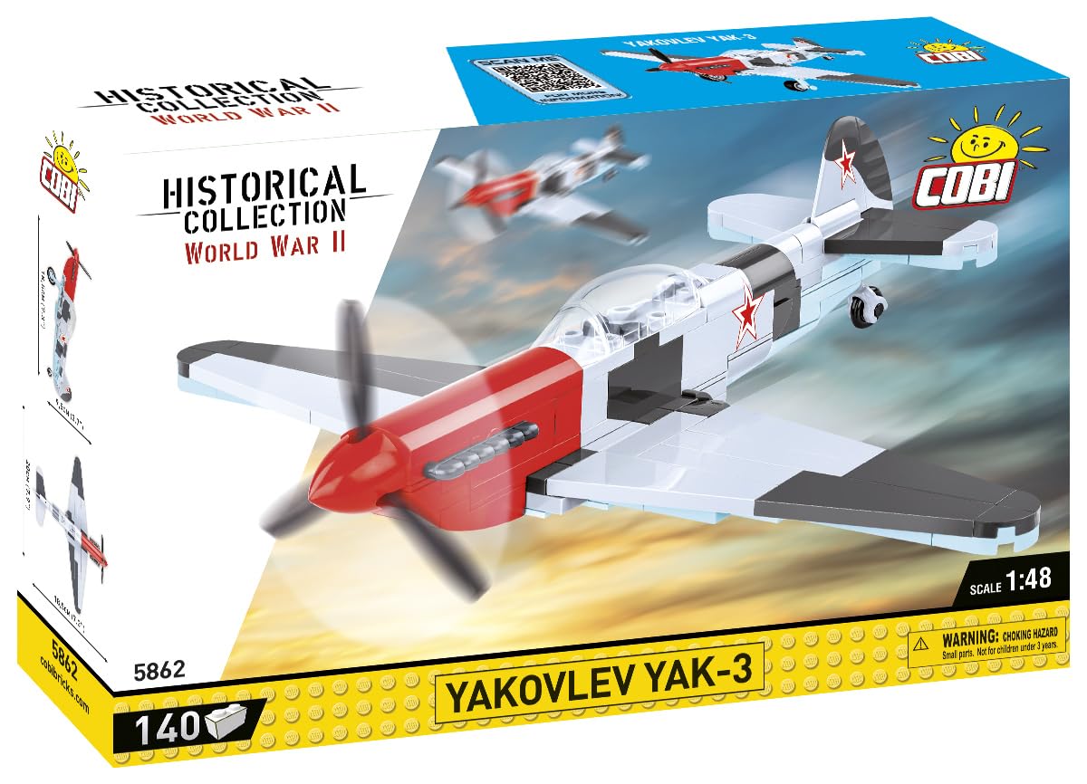 Foto 3 pulgar | Toy Plane Cobi Colección Histórica Yakovlev Yak-3 De La Segunda Guerra Mundial - Venta Internacional.