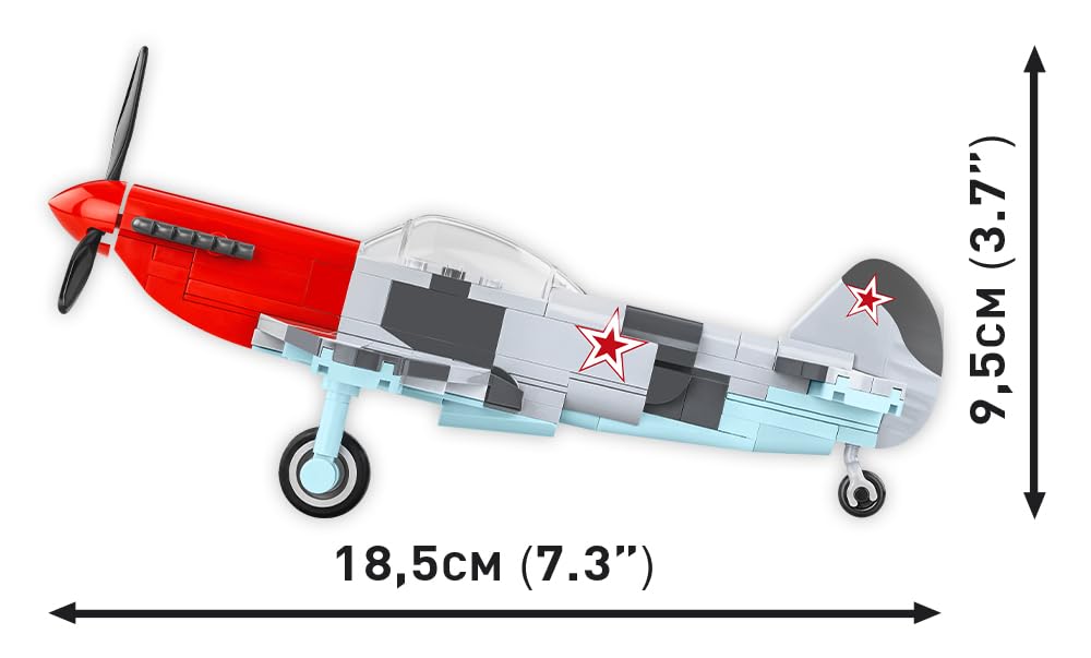 Foto 4 pulgar | Toy Plane Cobi Colección Histórica Yakovlev Yak-3 De La Segunda Guerra Mundial - Venta Internacional.