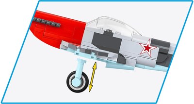 Foto 5 | Toy Plane Cobi Colección Histórica Yakovlev Yak-3 De La Segunda Guerra Mundial - Venta Internacional.