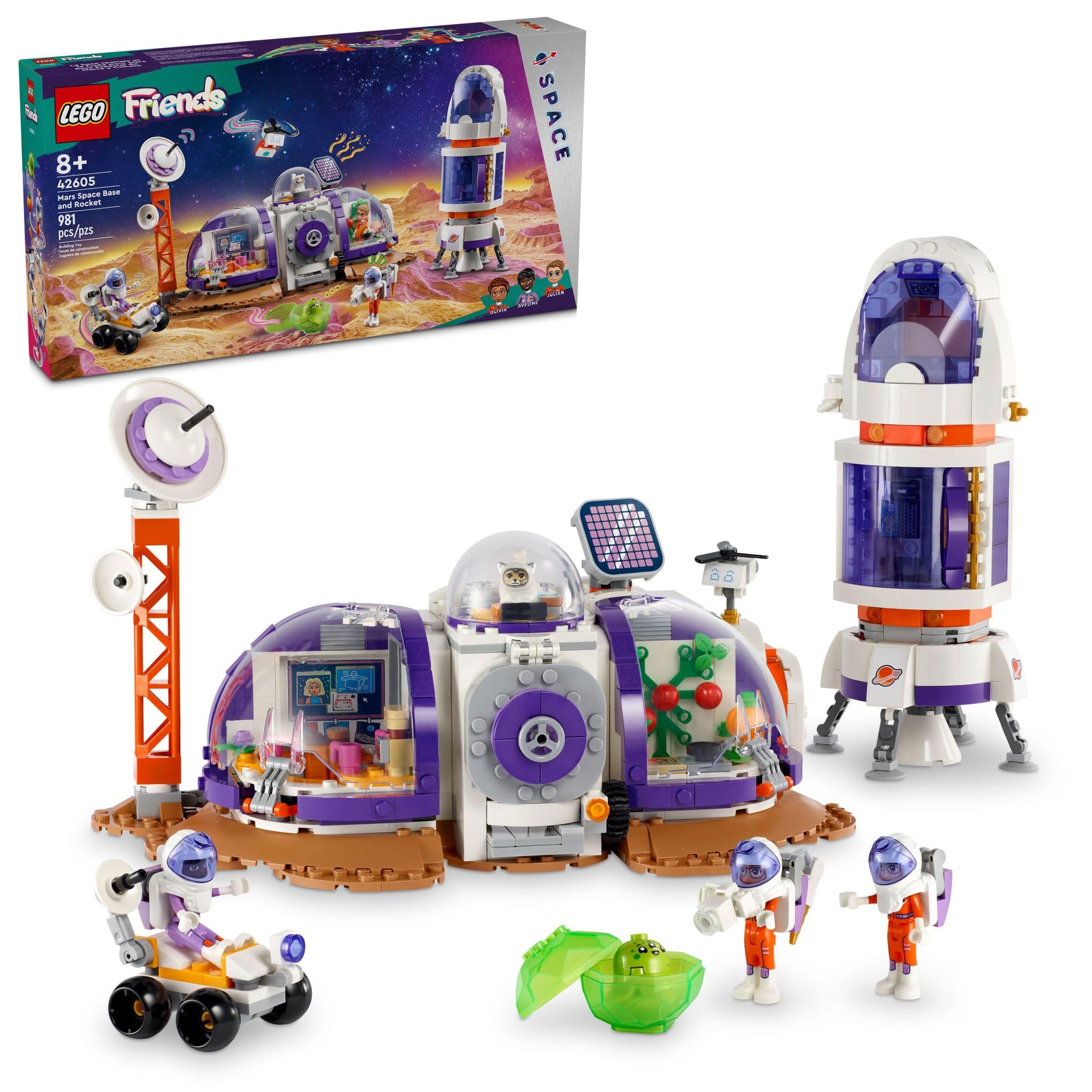 Foto 2 pulgar | Toy Lego Friends Mars Space Base And Rocket 42605, Más De 8 Años - Venta Internacional.