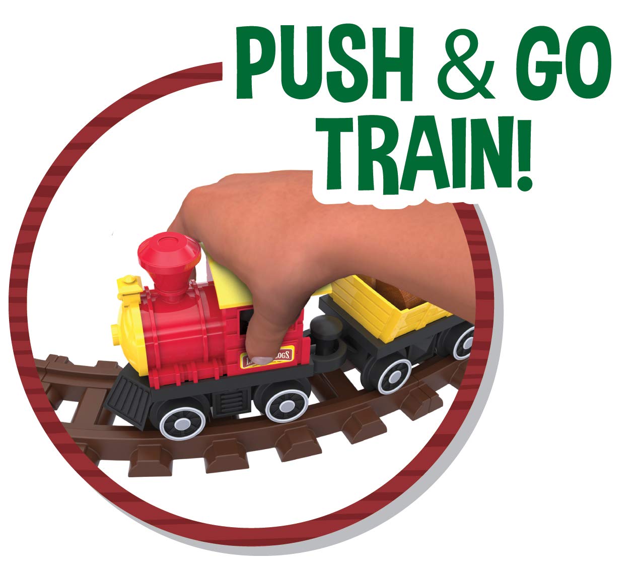 Foto 6 pulgar | Juguete De Construcción Basic Fun Lincoln Logs-sawmill Express Train - Venta Internacional.
