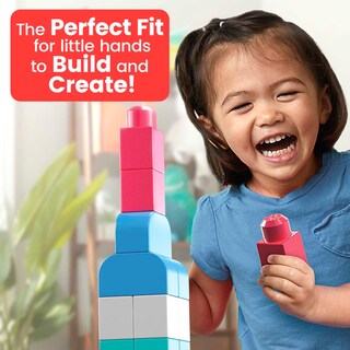 Foto 4 | Bloques De Construcción De Juguete Mega Bloks First Builders Con 80 Piezas - Venta Internacional.