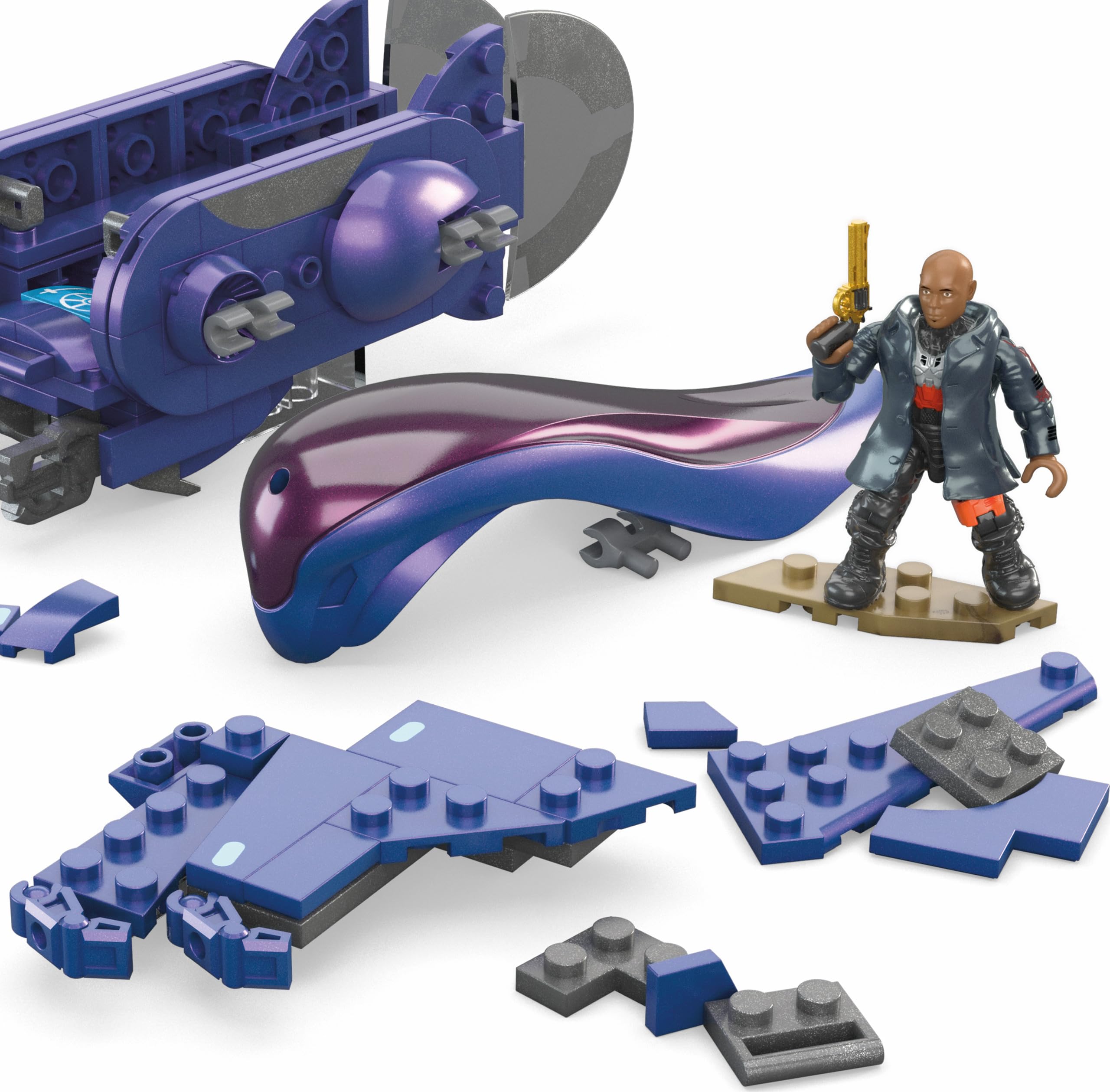 Foto 2 | Set De Juguetes De Construcción Mega Halo The Series Renegade Banshee - Venta Internacional.