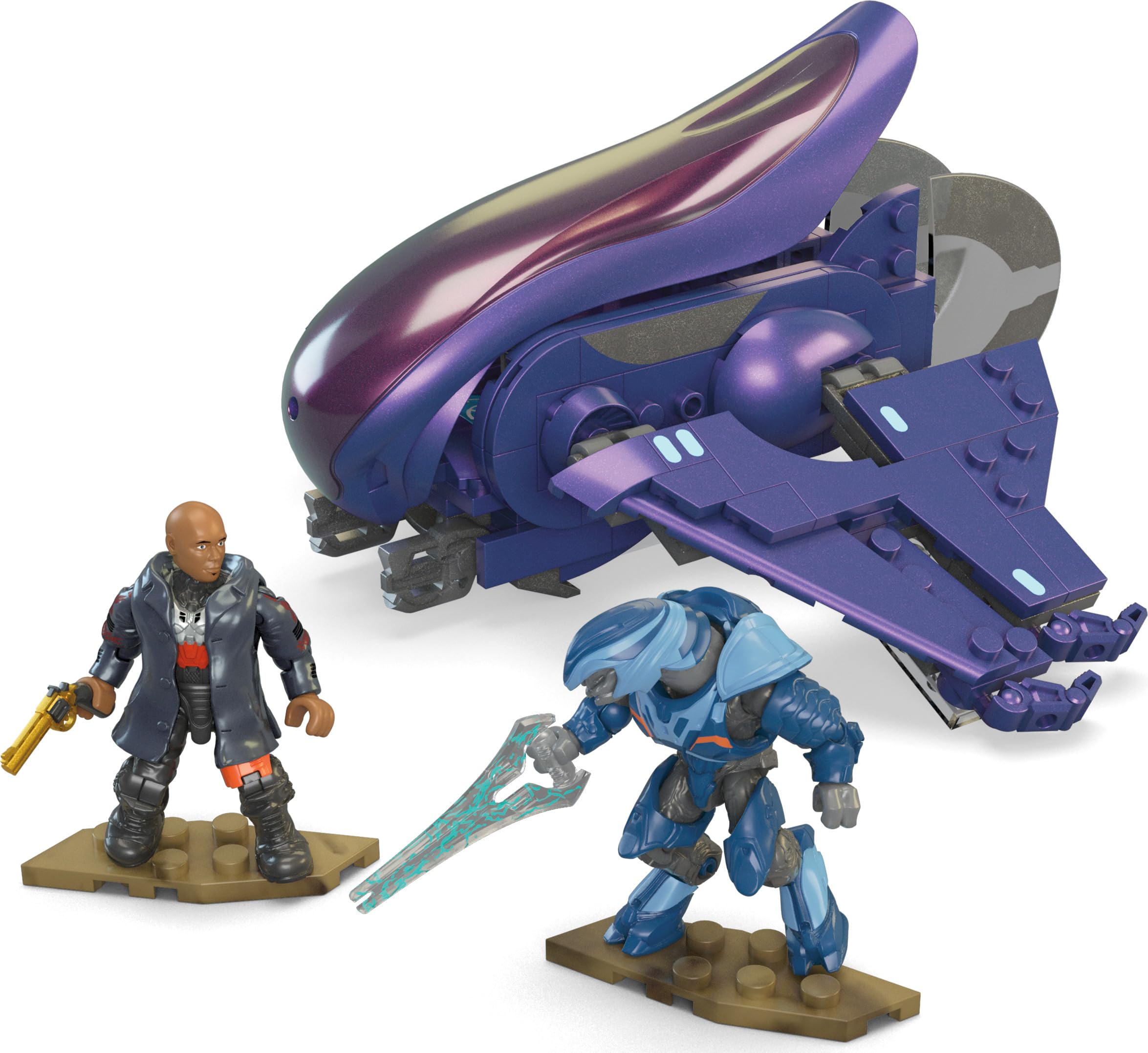 Foto 6 | Set De Juguetes De Construcción Mega Halo The Series Renegade Banshee - Venta Internacional.