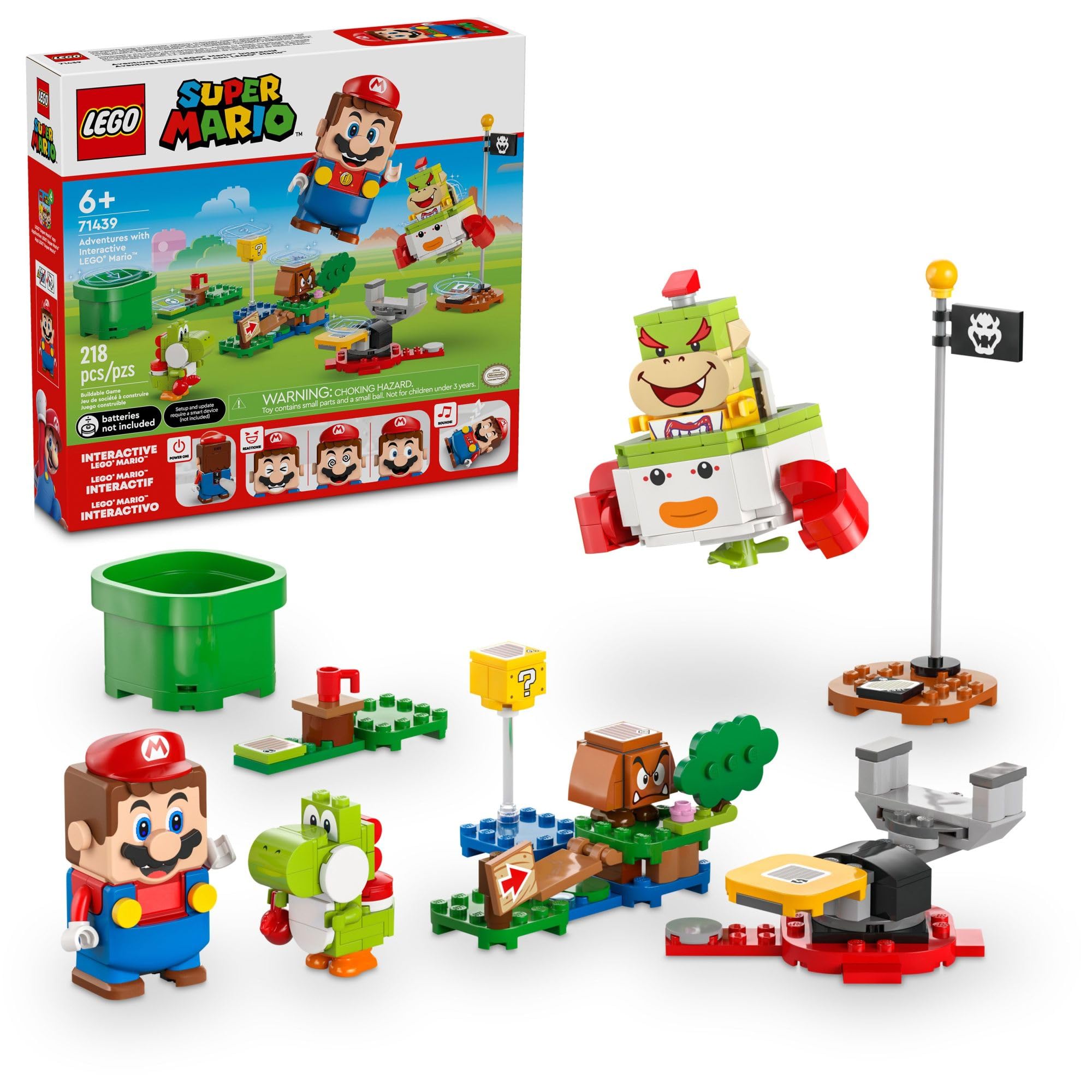 Foto 2 pulgar | Juguete Lego Super Mario Adventures Con Mario Interactivo 71439 - Venta Internacional.