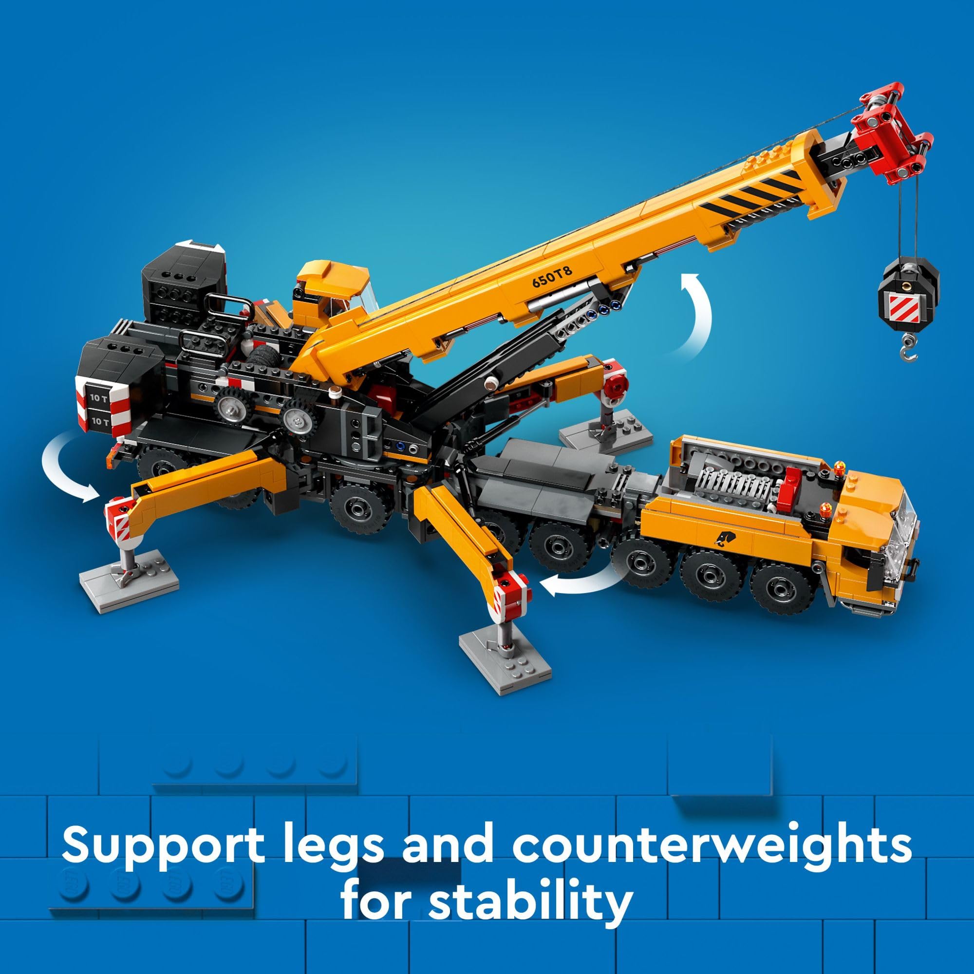 Foto 6 pulgar | Juguete De Construcción Lego City Mobile Crane 60409 Con 4 Minifiguras - Venta Internacional.