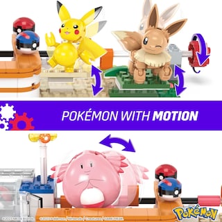 Foto 3 | Set De Juguetes De Construcción Mega Pokémon Forest Pokémon Center 648 Piezas - Venta Internacional.