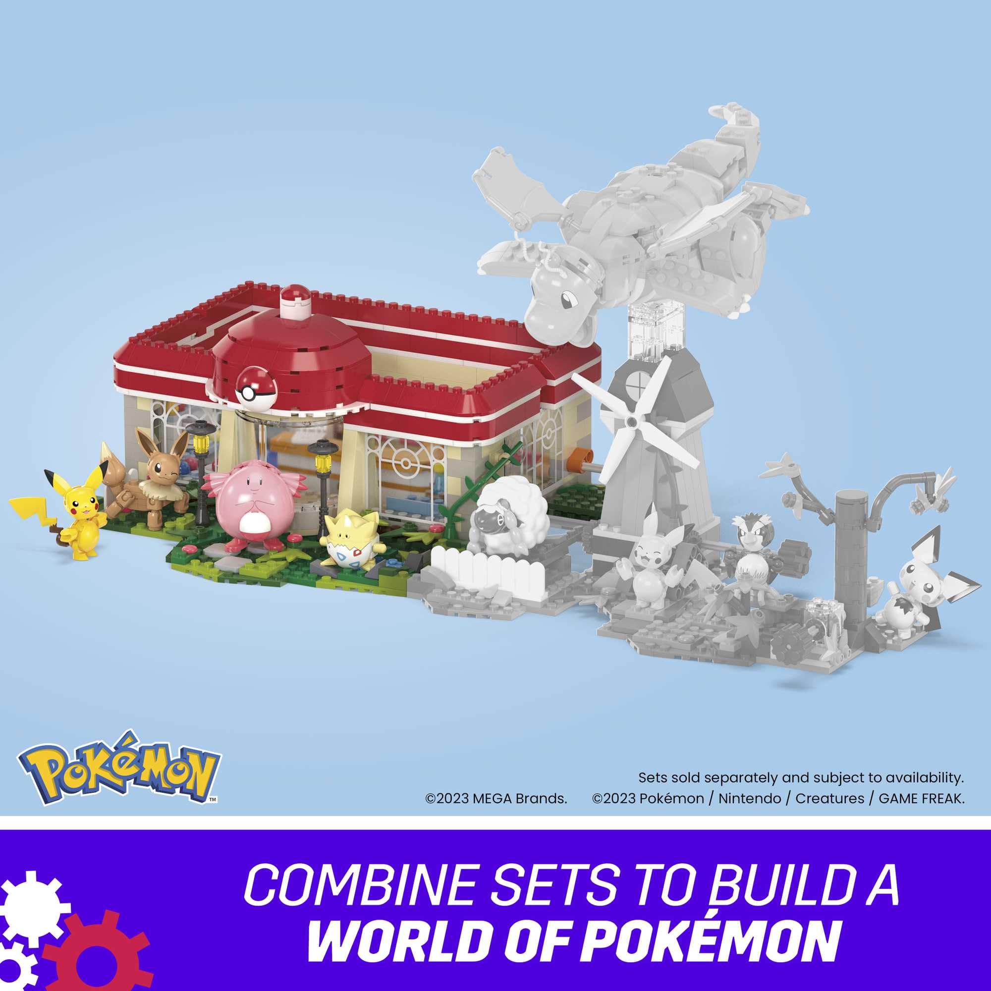 Foto 5 | Set De Juguetes De Construcción Mega Pokémon Forest Pokémon Center 648 Piezas - Venta Internacional.