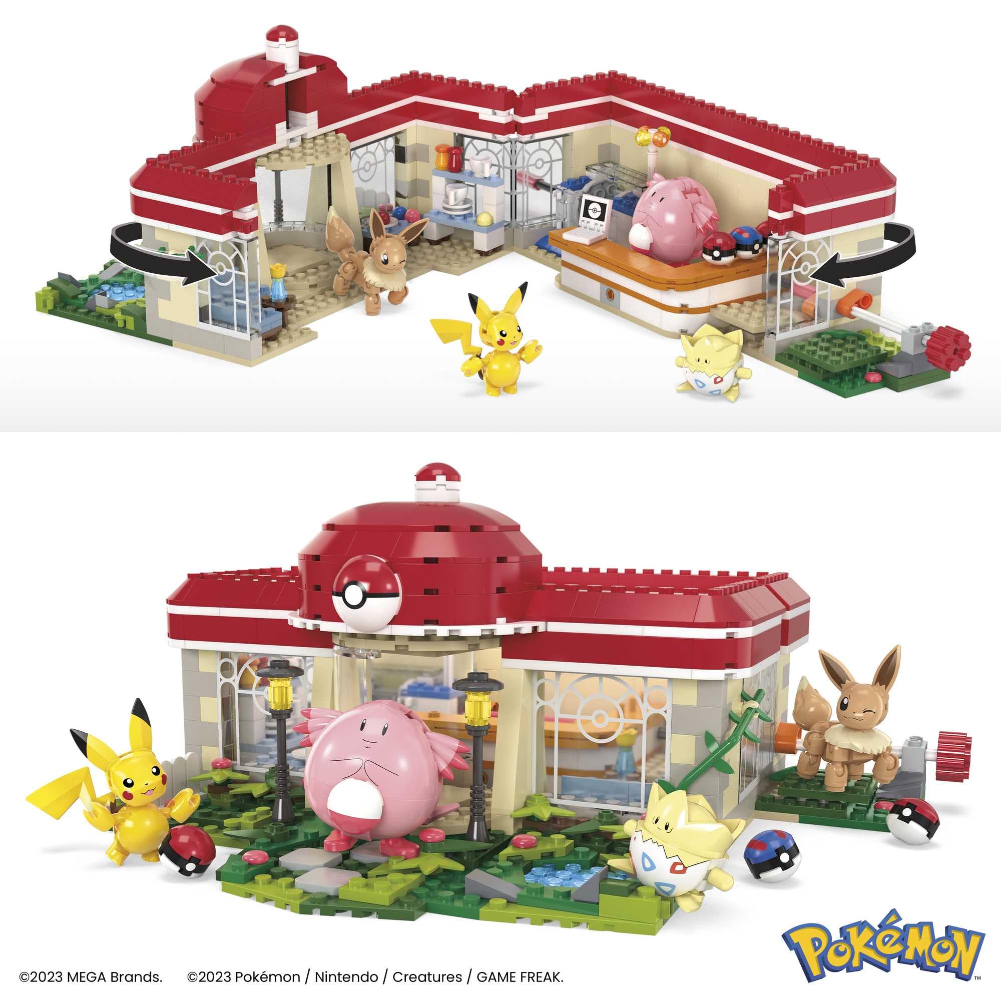 Foto 7 | Set De Juguetes De Construcción Mega Pokémon Forest Pokémon Center 648 Piezas - Venta Internacional.