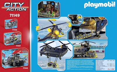 Foto 2 | Unidad Táctica Playmobil Para Aviones De Rescate Con Luces Y Sonido - Venta Internacional.