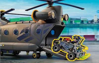 Foto 5 | Unidad Táctica Playmobil Para Aviones De Rescate Con Luces Y Sonido - Venta Internacional.