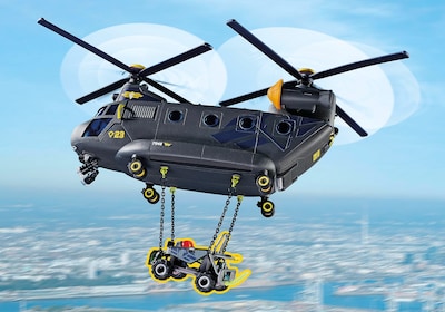Foto 7 | Unidad Táctica Playmobil Para Aviones De Rescate Con Luces Y Sonido - Venta Internacional.