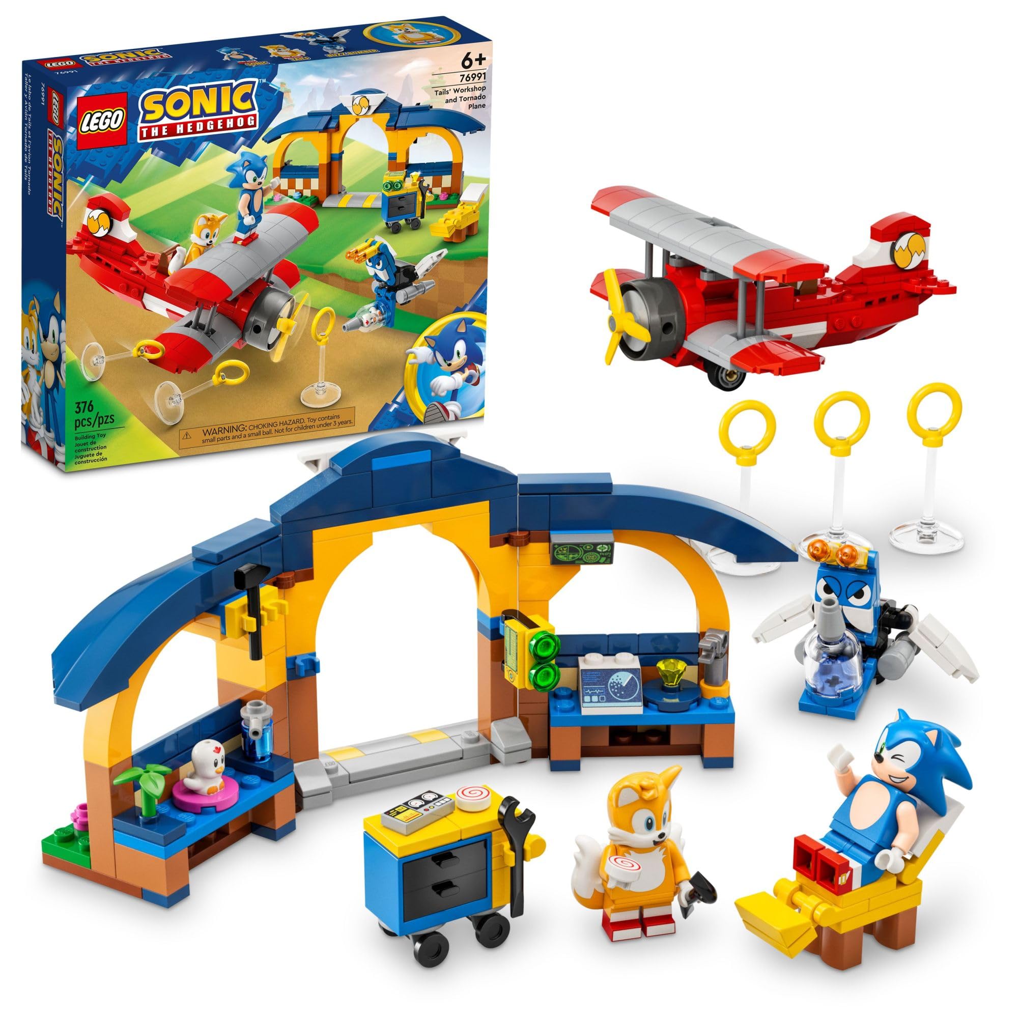 Set De Juguetes De Construcción Lego Sonic The Hedgehog Tails' Workshop - Venta Internacional.