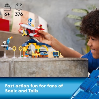 Foto 2 | Set De Juguetes De Construcción Lego Sonic The Hedgehog Tails' Workshop - Venta Internacional.