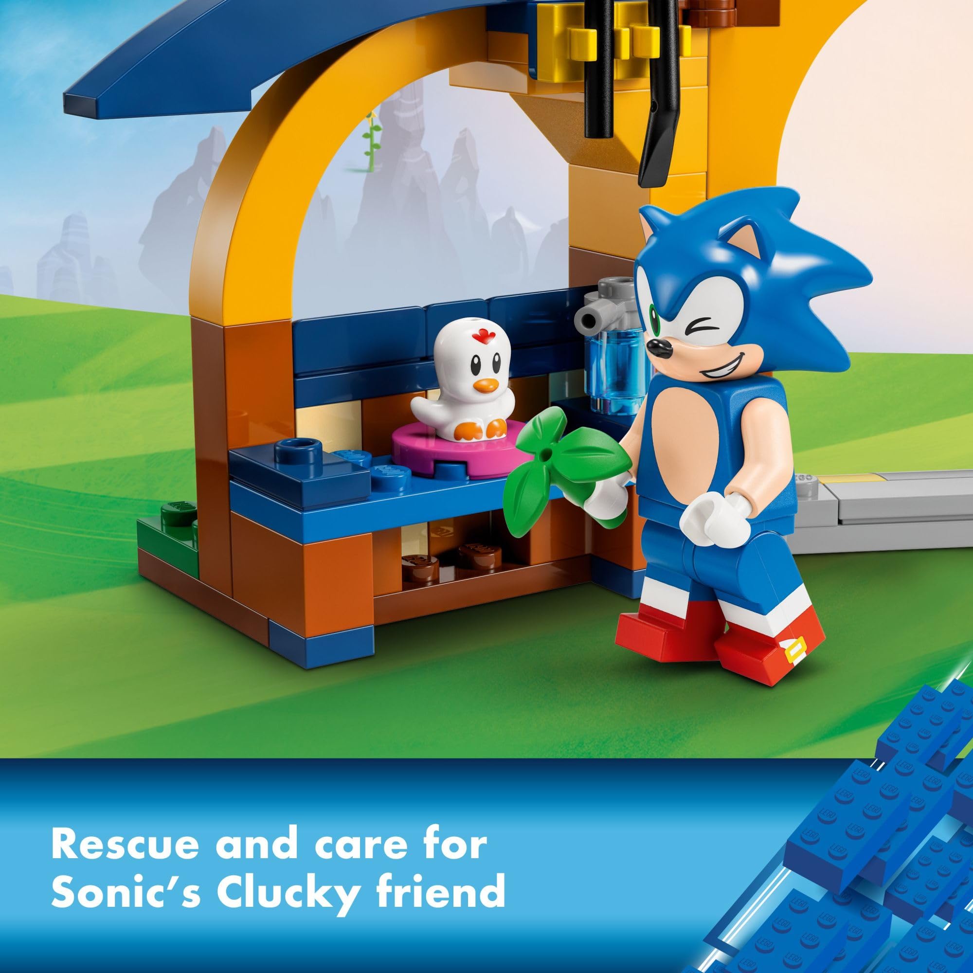 Foto 4 | Set De Juguetes De Construcción Lego Sonic The Hedgehog Tails' Workshop - Venta Internacional.