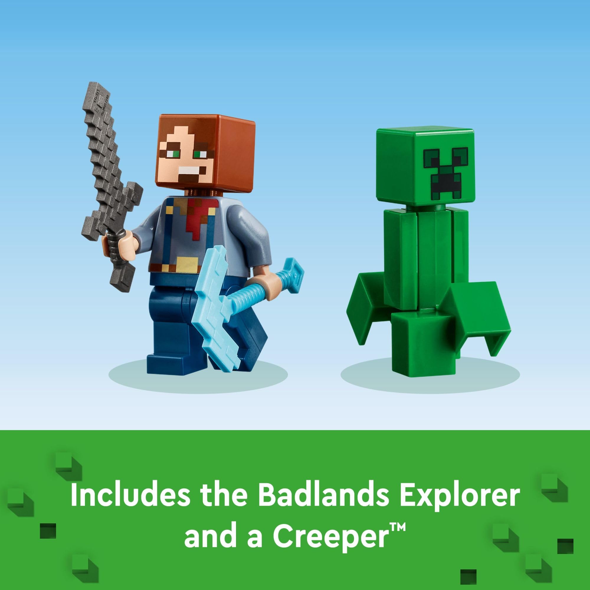 Foto 6 | Juguete Lego Minecraft The Badlands Mineshaft 21263 Con Figuras - Venta Internacional.