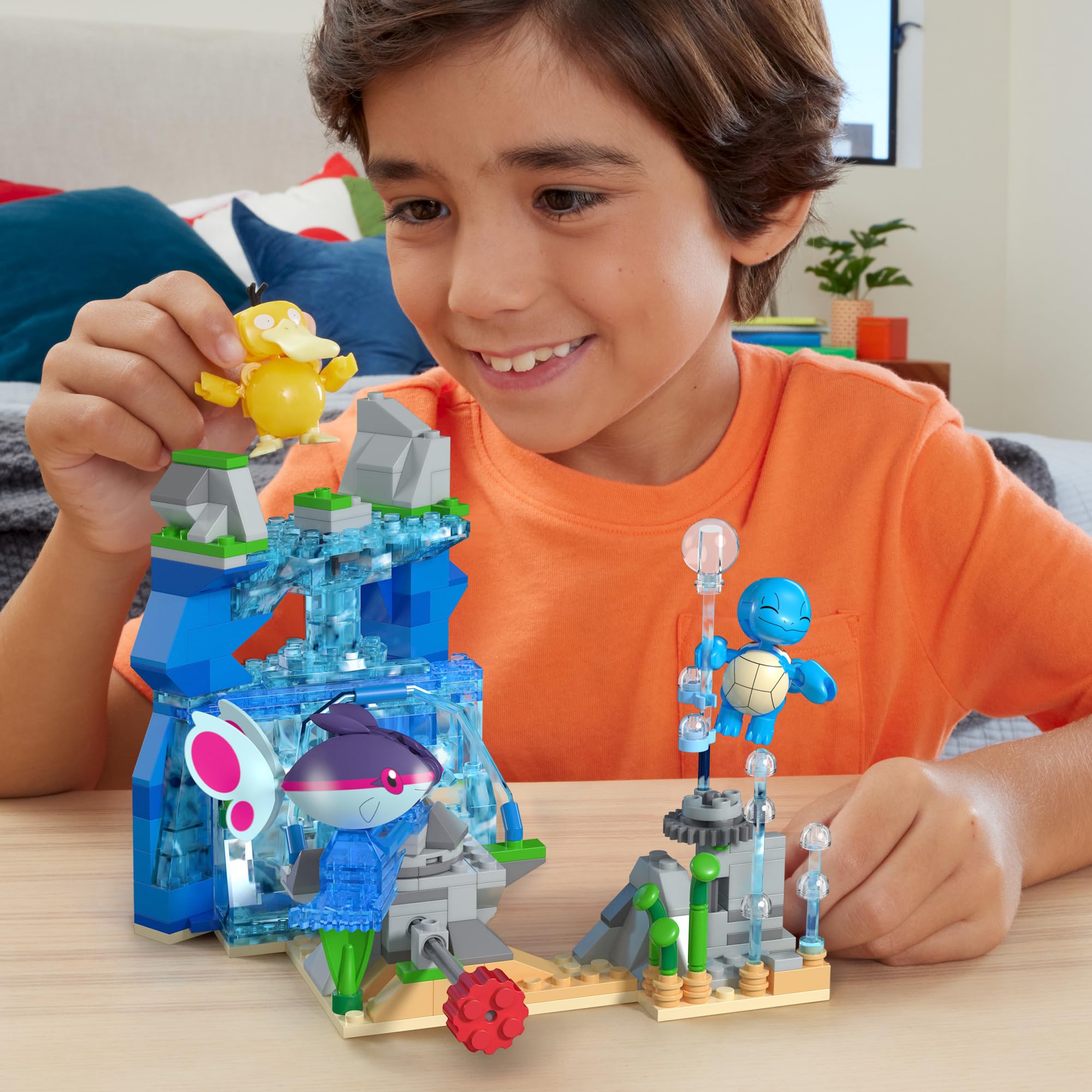 Foto 3 pulgar | Set De Juguetes De Construcción Mega Pokémon Aquatic Adventure 319 Piezas - Venta Internacional.