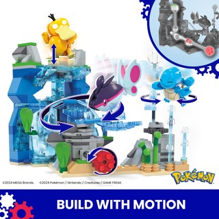 Foto 3 | Set De Juguetes De Construcción Mega Pokémon Aquatic Adventure 319 Piezas - Venta Internacional.