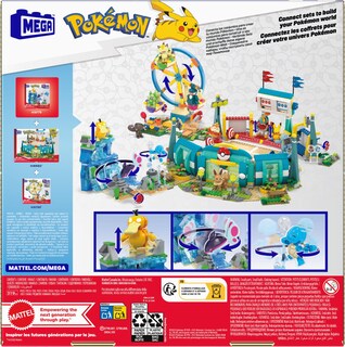 Foto 6 | Set De Juguetes De Construcción Mega Pokémon Aquatic Adventure 319 Piezas - Venta Internacional.