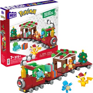 Foto 1 | Set De Juguetes De Construcción Mega Pokémon Holiday Train 373 Piezas Para Niños - Venta Internacional.