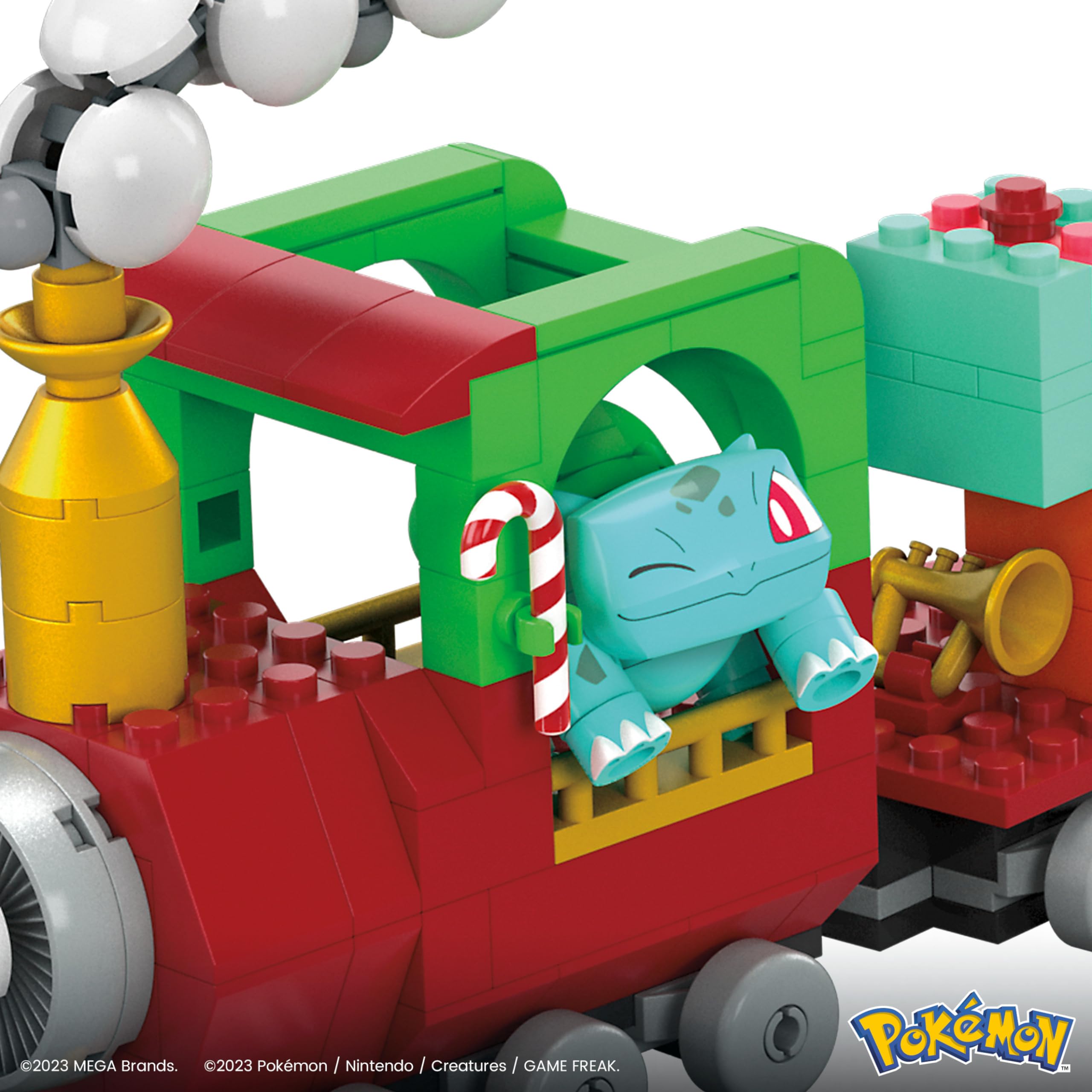 Foto 6 pulgar | Set De Juguetes De Construcción Mega Pokémon Holiday Train 373 Piezas Para Niños - Venta Internacional.