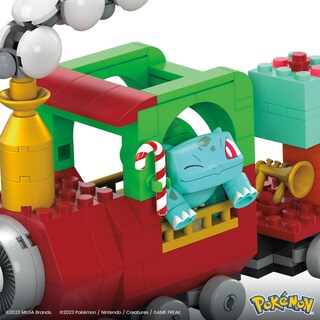 Foto 5 | Set De Juguetes De Construcción Mega Pokémon Holiday Train 373 Piezas Para Niños - Venta Internacional.