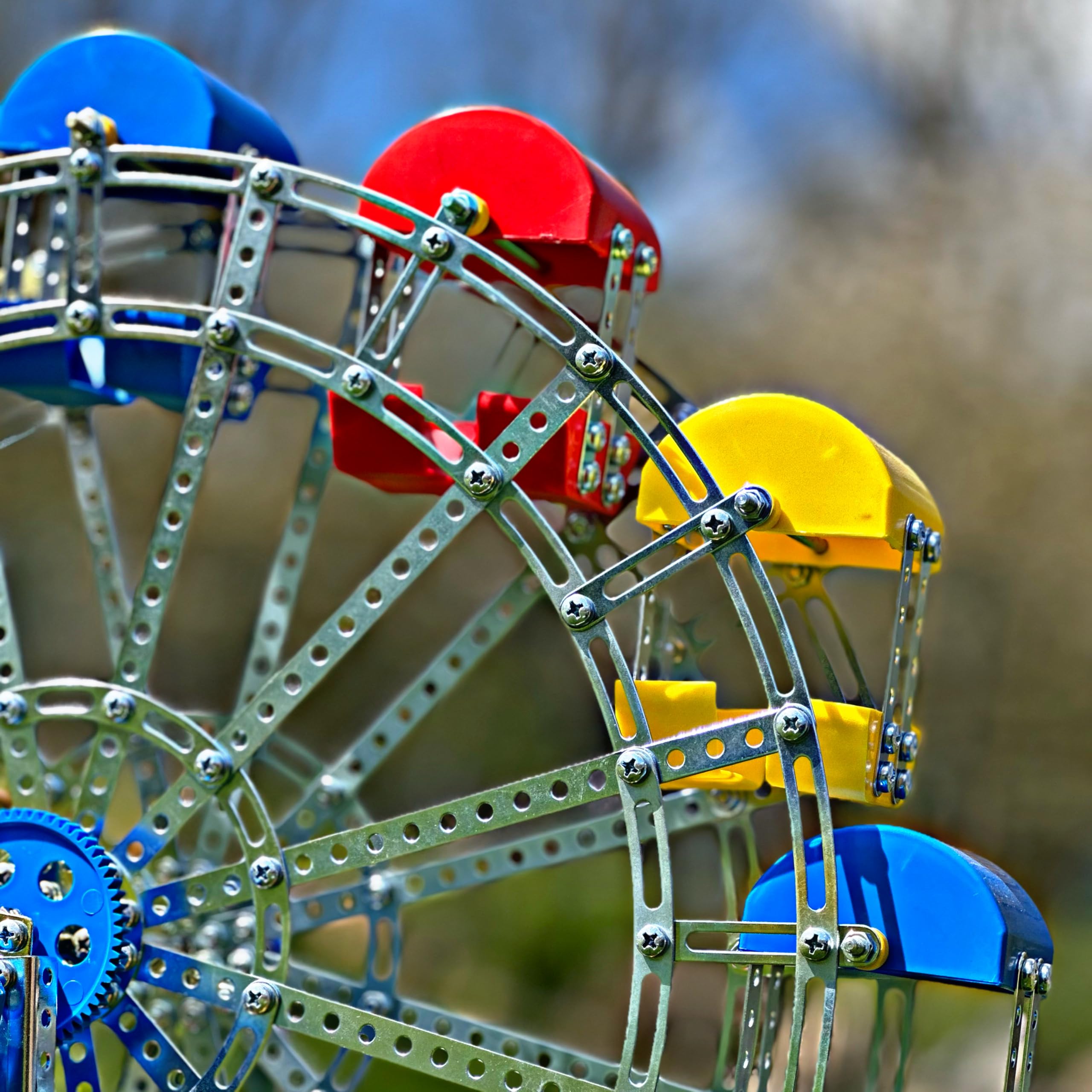 Foto 6 | Set De Construcción Eitech Classic Ferris Wheel Con Motorreductor - Venta Internacional.