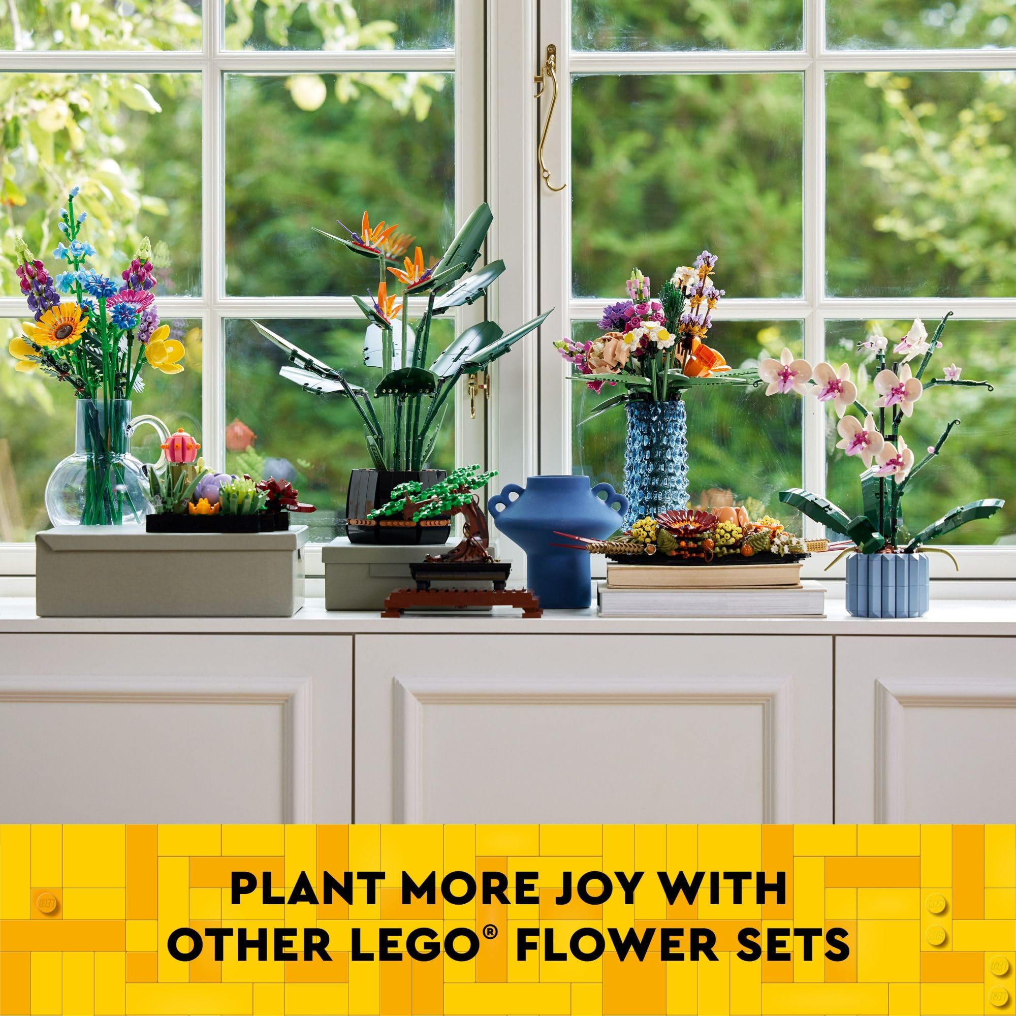Foto 7 pulgar | Regalo De Celebración De Narcisos Lego, Narcisos Amarillos Y Blancos - Venta Internacional.