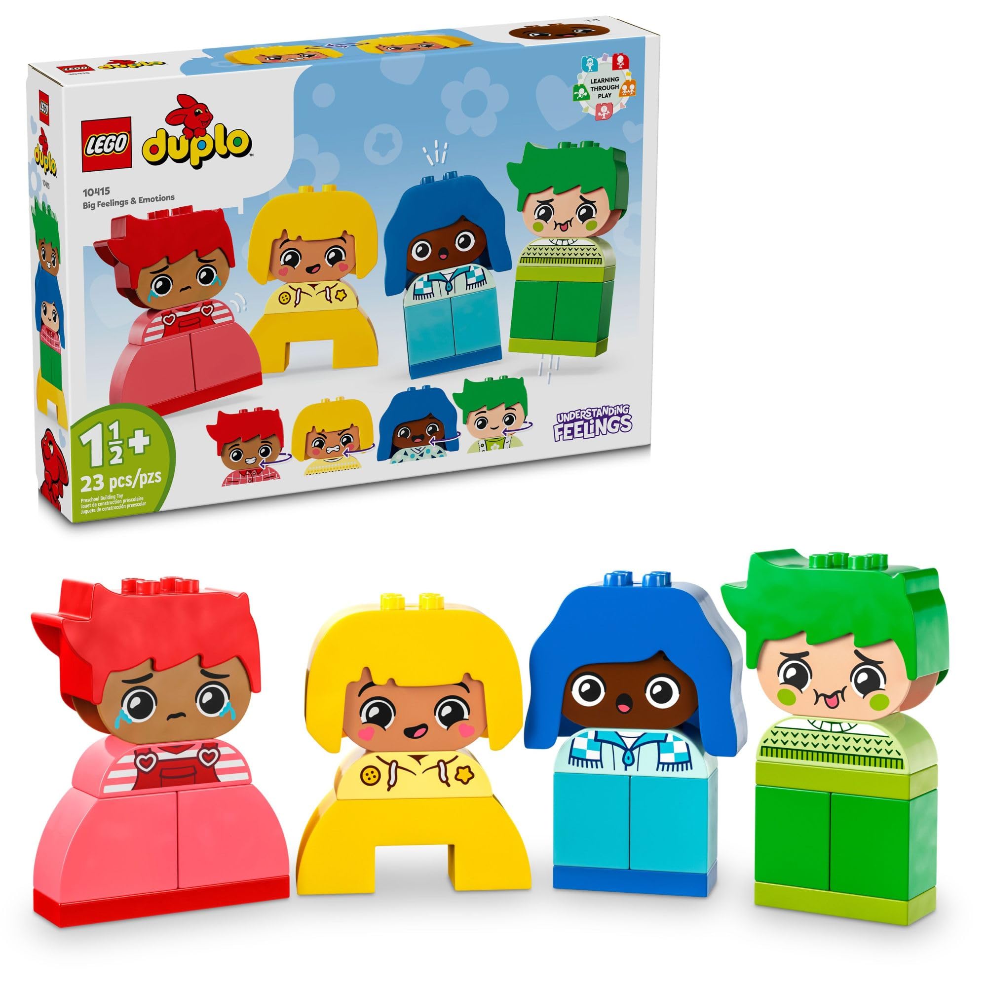 Juguete Interactivo Lego Duplo Mis Primeros Grandes Sentimientos 10415 - Venta Internacional.