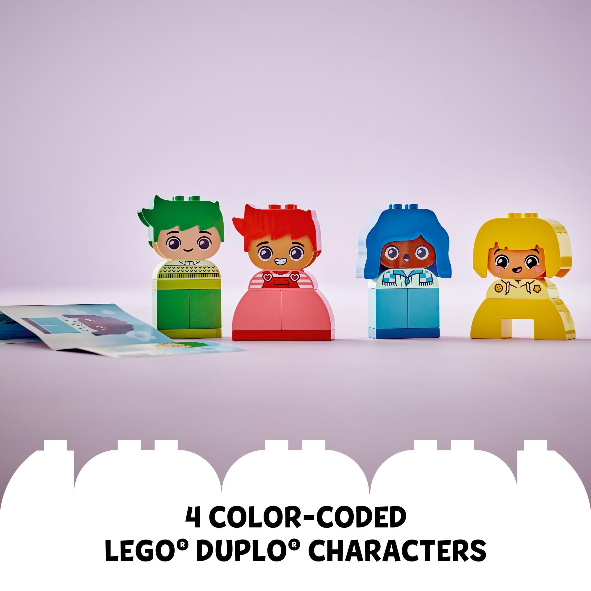 Foto 4 | Juguete Interactivo Lego Duplo Mis Primeros Grandes Sentimientos 10415 - Venta Internacional.