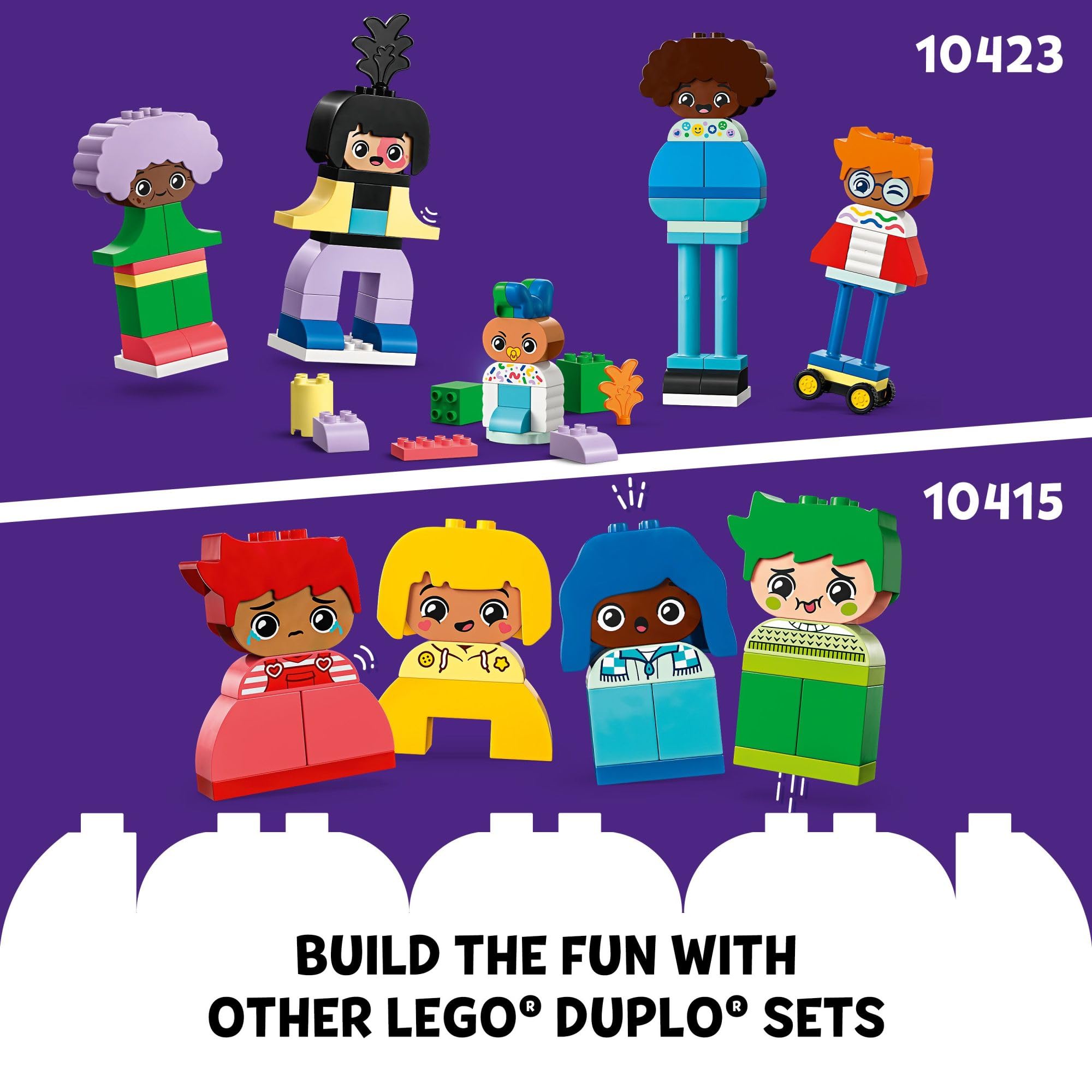 Foto 6 | Juguete Interactivo Lego Duplo Mis Primeros Grandes Sentimientos 10415 - Venta Internacional.