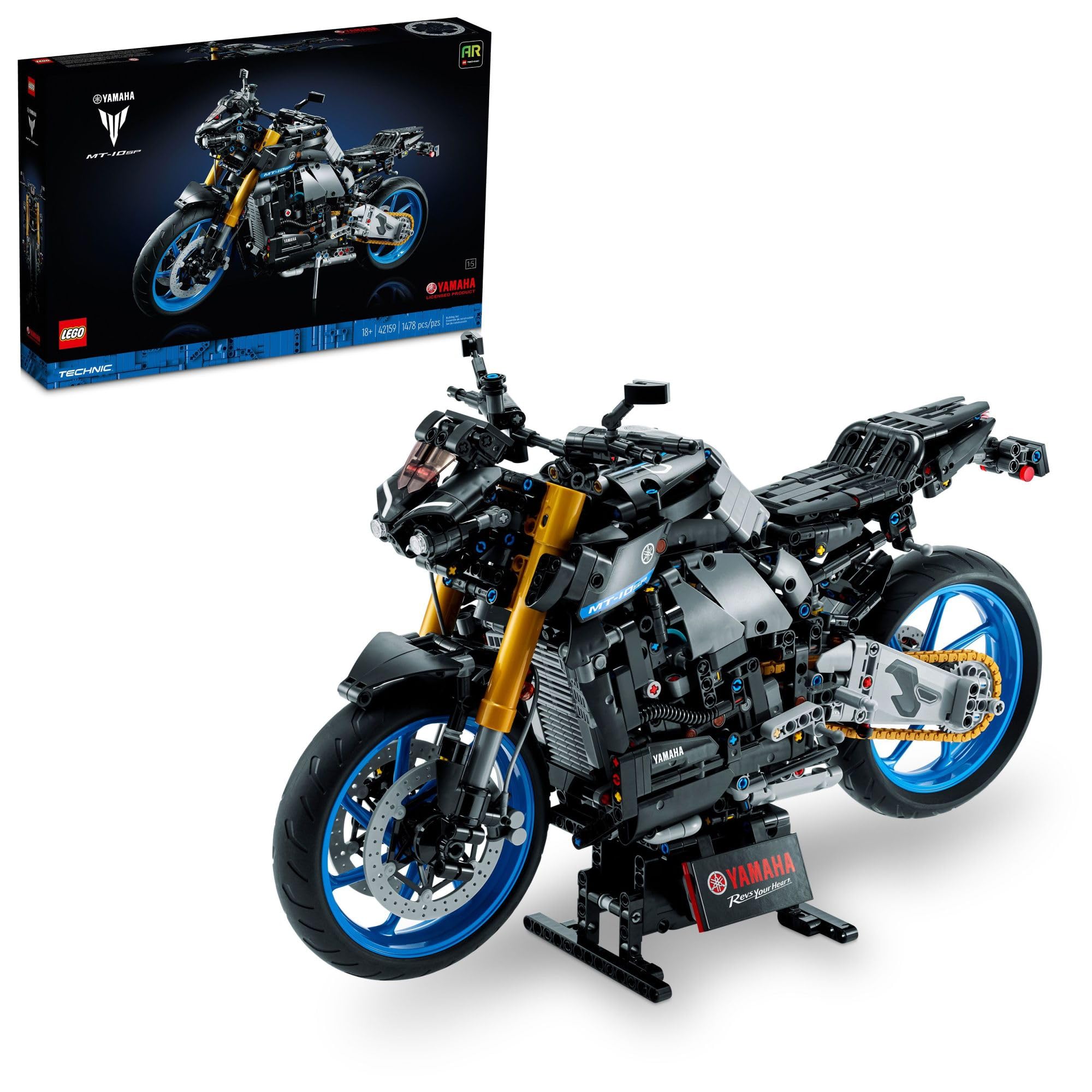 Set De Construcción Lego Technic Yamaha Mt-10 Sp 42159 Para Adultos - Venta Internacional. $7,199