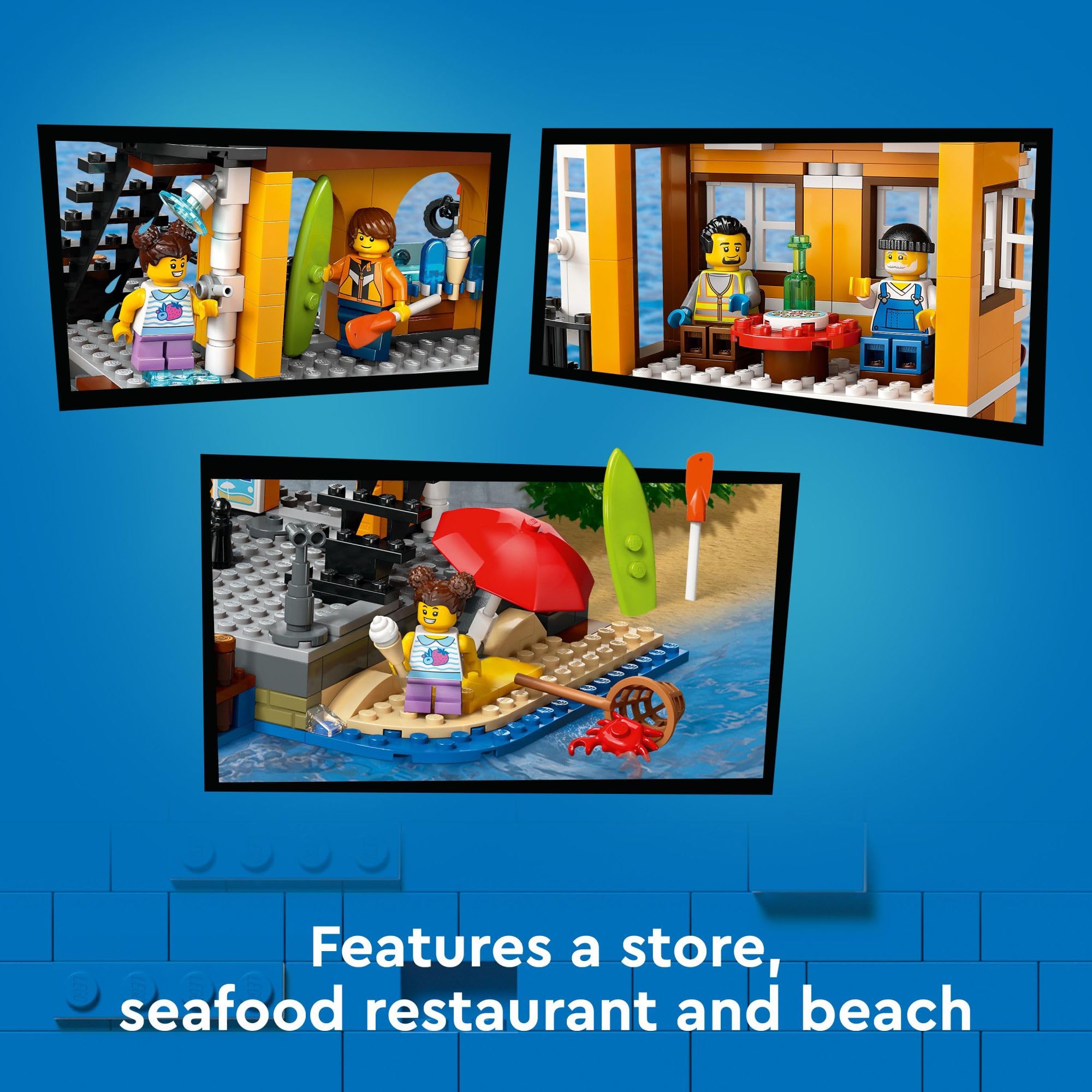 Foto 5 | Set De Construcción Lego City Seaside Harbor Con Buque De Carga 60422 - Venta Internacional.