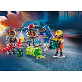 Foto 2 | Juguete Playmobil My Figures Fire Brigade 71468 Para Niños Mayores De 5 Años - Venta Internacional.