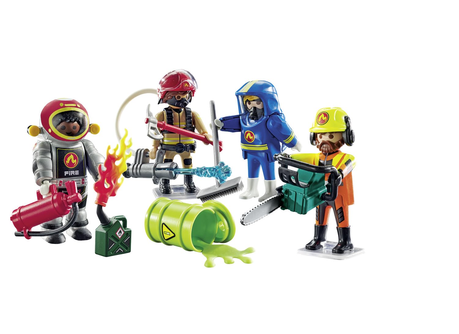 Foto 7 pulgar | Juguete Playmobil My Figures Fire Brigade 71468 Para Niños Mayores De 5 Años - Venta Internacional.
