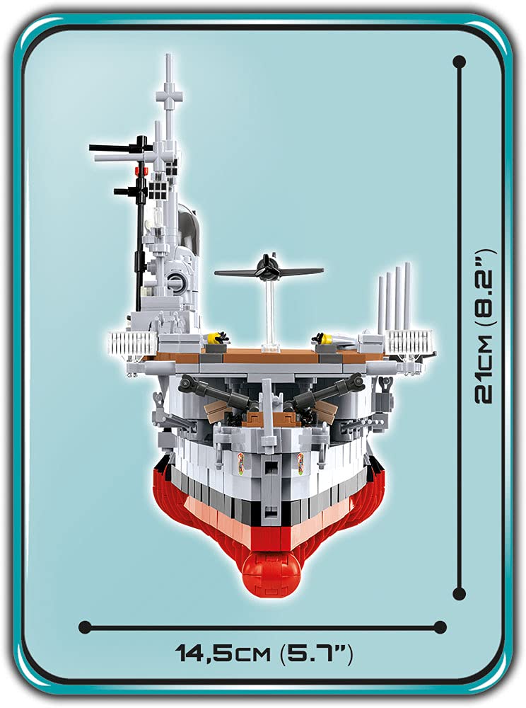 Foto 4 | Bloques De Construcción Cobi Aircraft Portaaviones Graf Zeppelin 3136 Unidades - Venta Internacional.