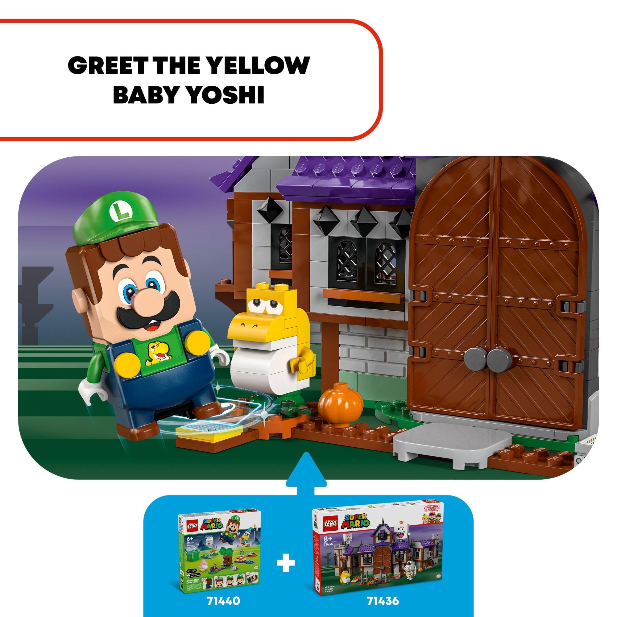 Foto 4 | Juguete De Construcción Lego Super Mario King Boo's Haunted Mansion - Venta Internacional.
