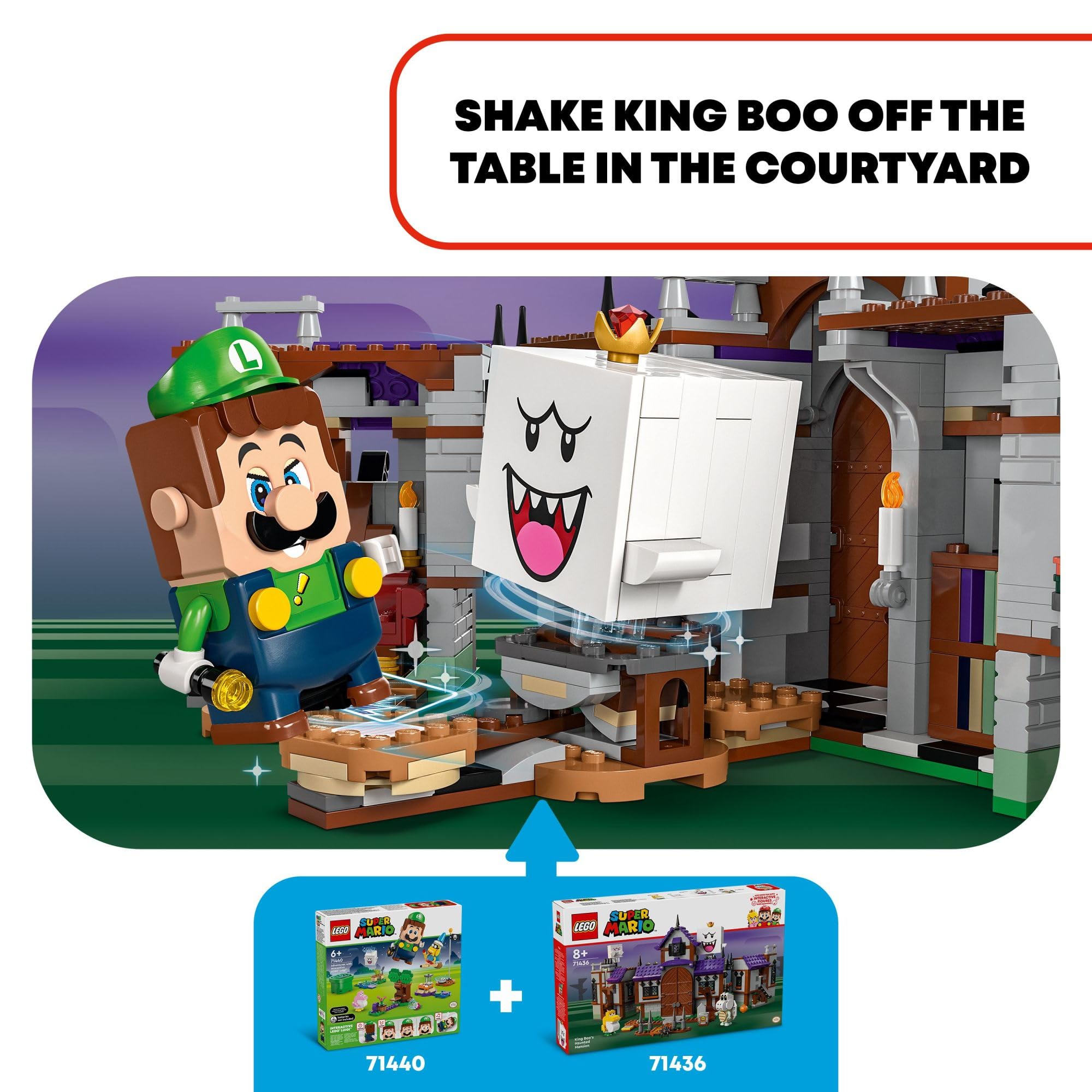 Foto 6 pulgar | Juguete De Construcción Lego Super Mario King Boo's Haunted Mansion - Venta Internacional.