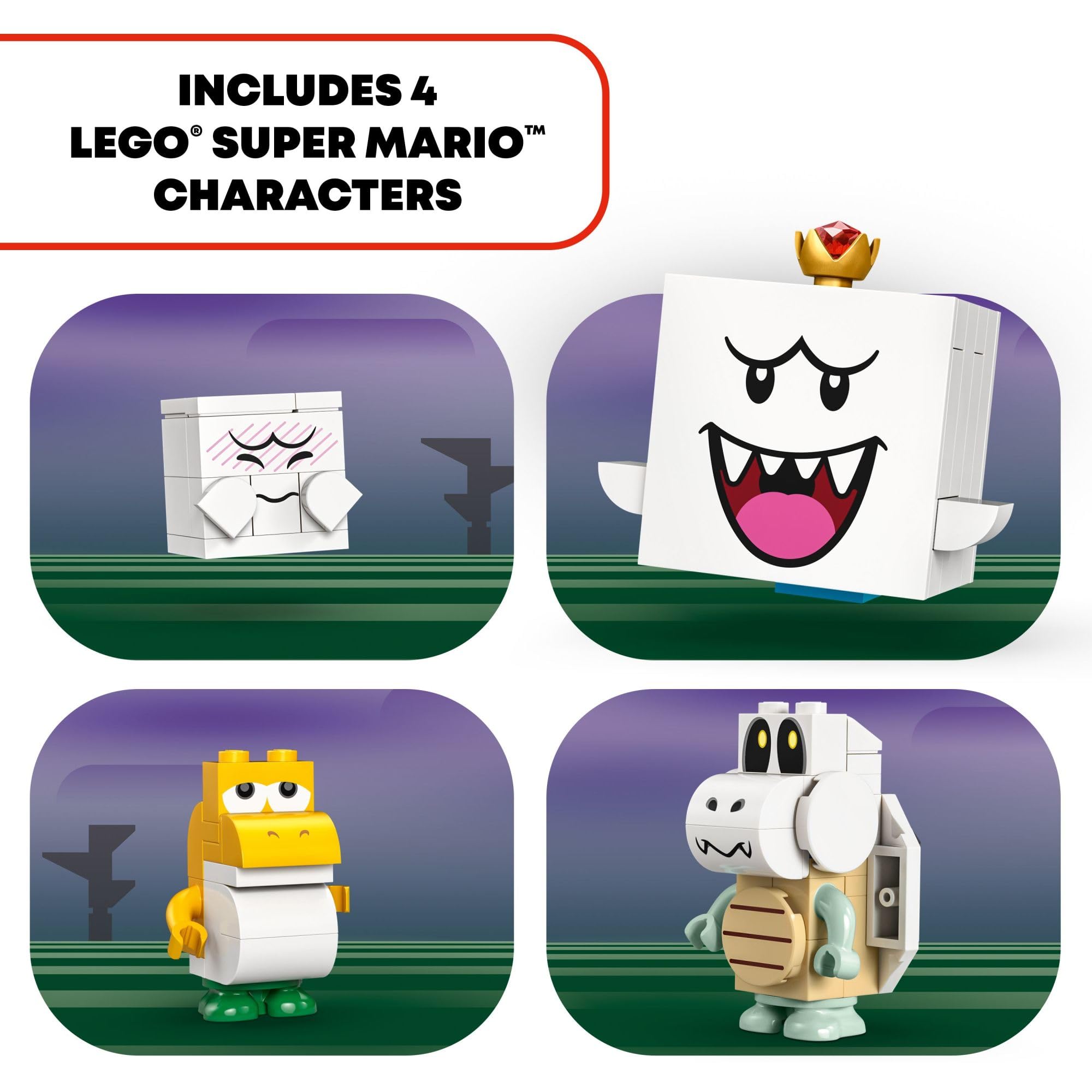 Foto 6 | Juguete De Construcción Lego Super Mario King Boo's Haunted Mansion - Venta Internacional.