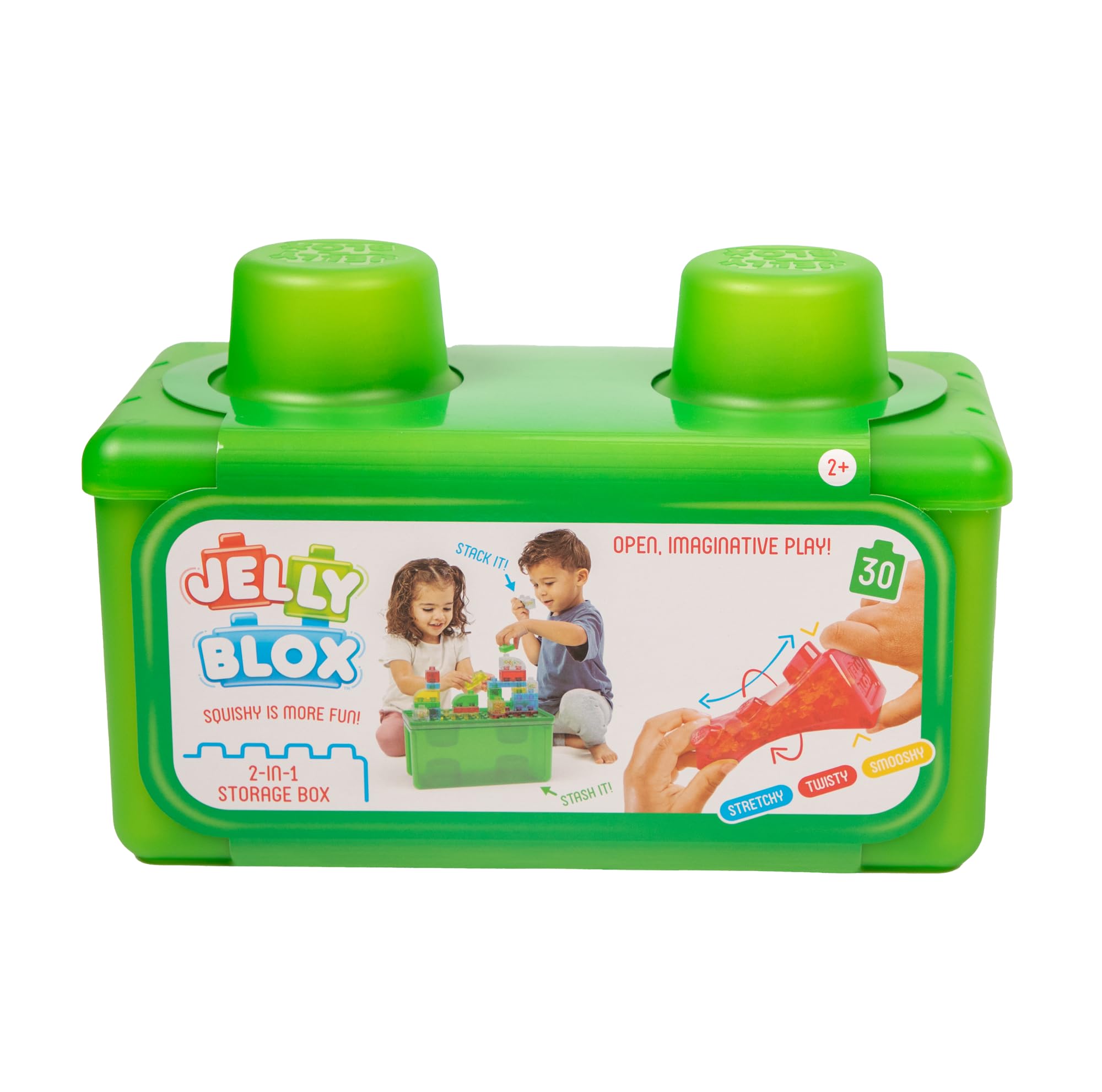 Foto 7 | Bloques De Construcción Goliath Jelly Blox Stash 'n Stack Con Almacenamiento - Venta Internacional.