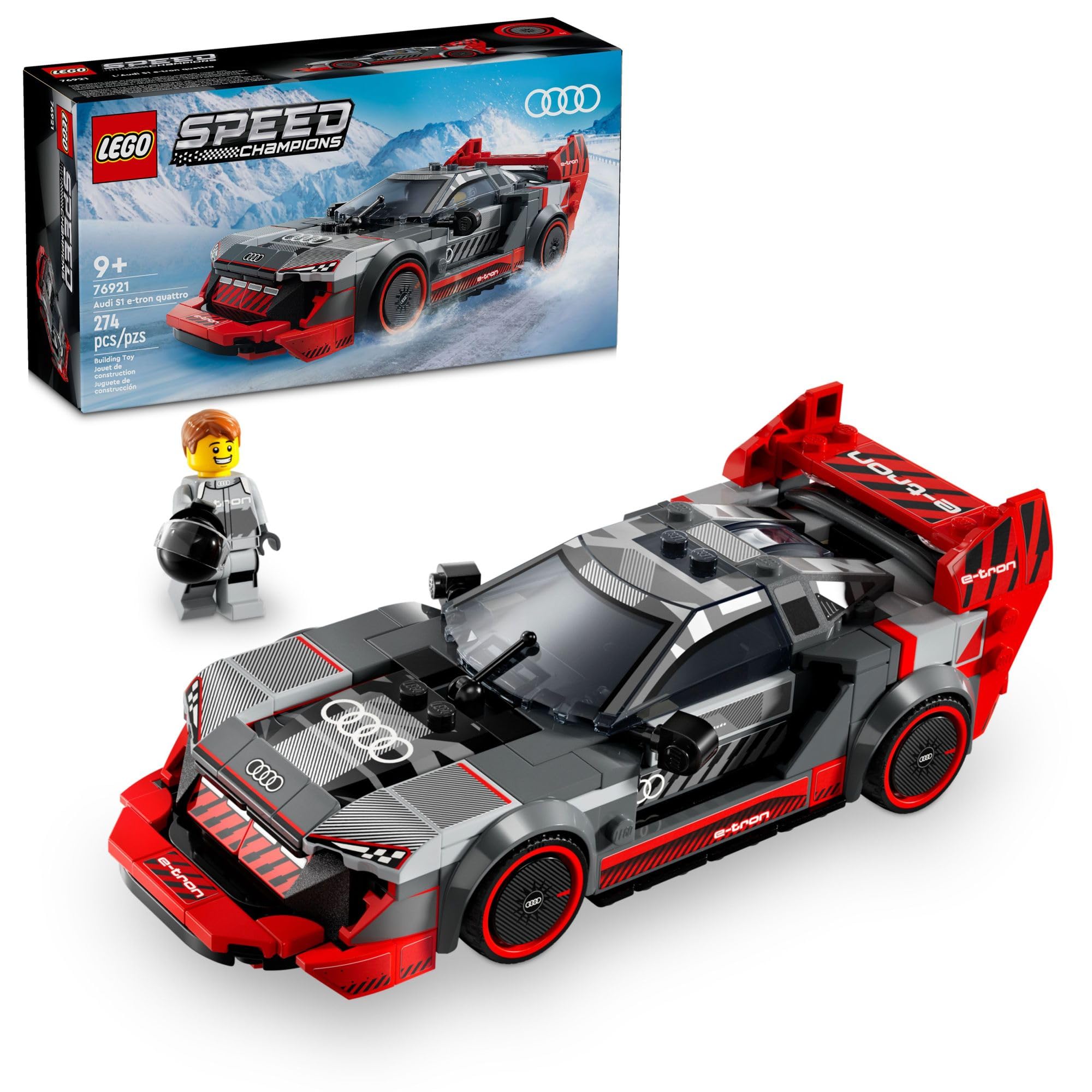 Foto 2 pulgar | Vehículo De Juguete Lego Speed Champions Audi S1 E-tron Quattro - Venta Internacional.