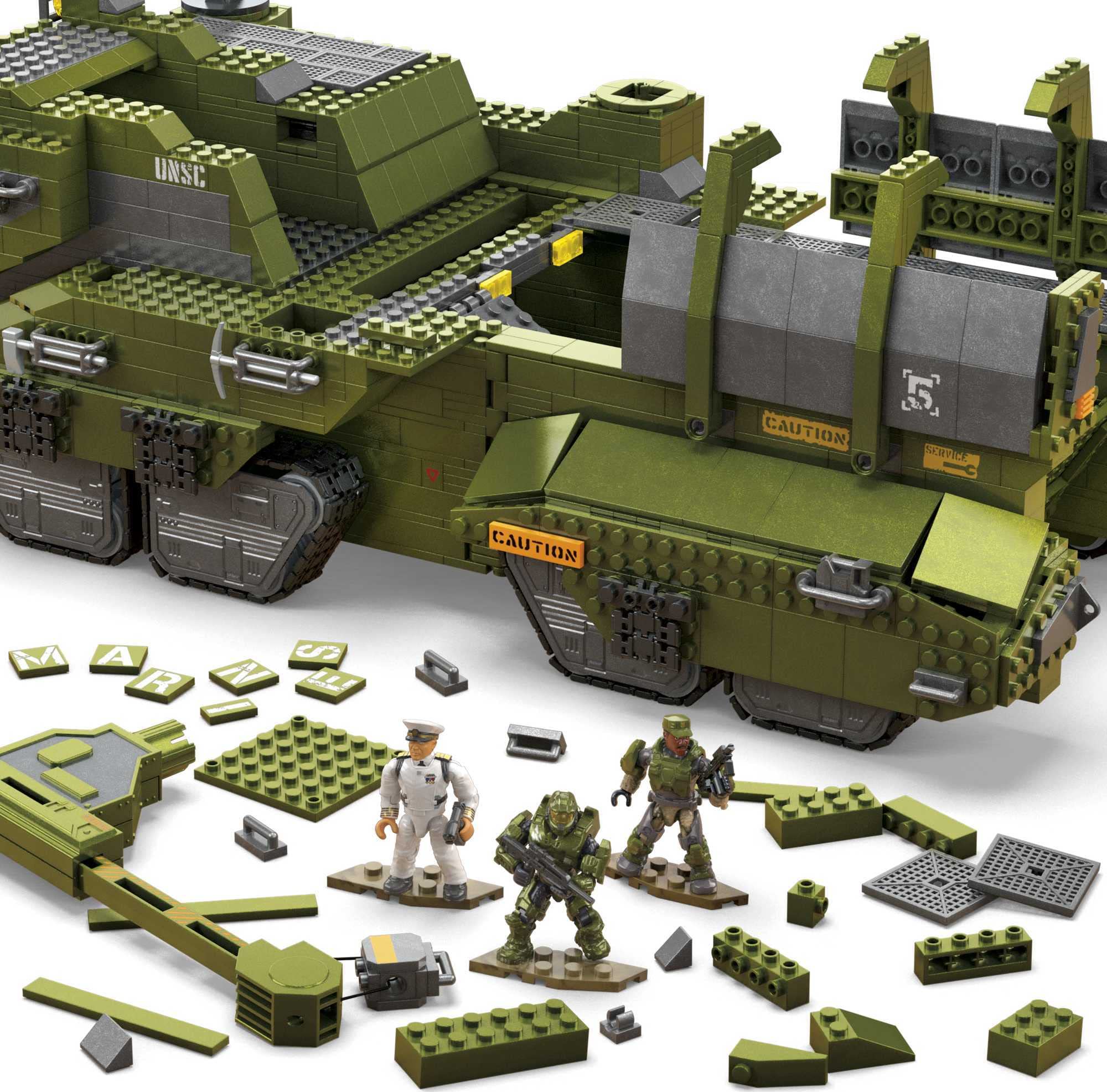 Foto 6 pulgar | Set De Construcción Mega Halo Infinite Unsc Elephant Sandnest Tank - Venta Internacional.