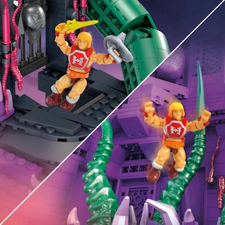 Foto 5 | Set De Juguetes De Construcción Mega Masters Of The Universe Snake Mountain - Venta Internacional.