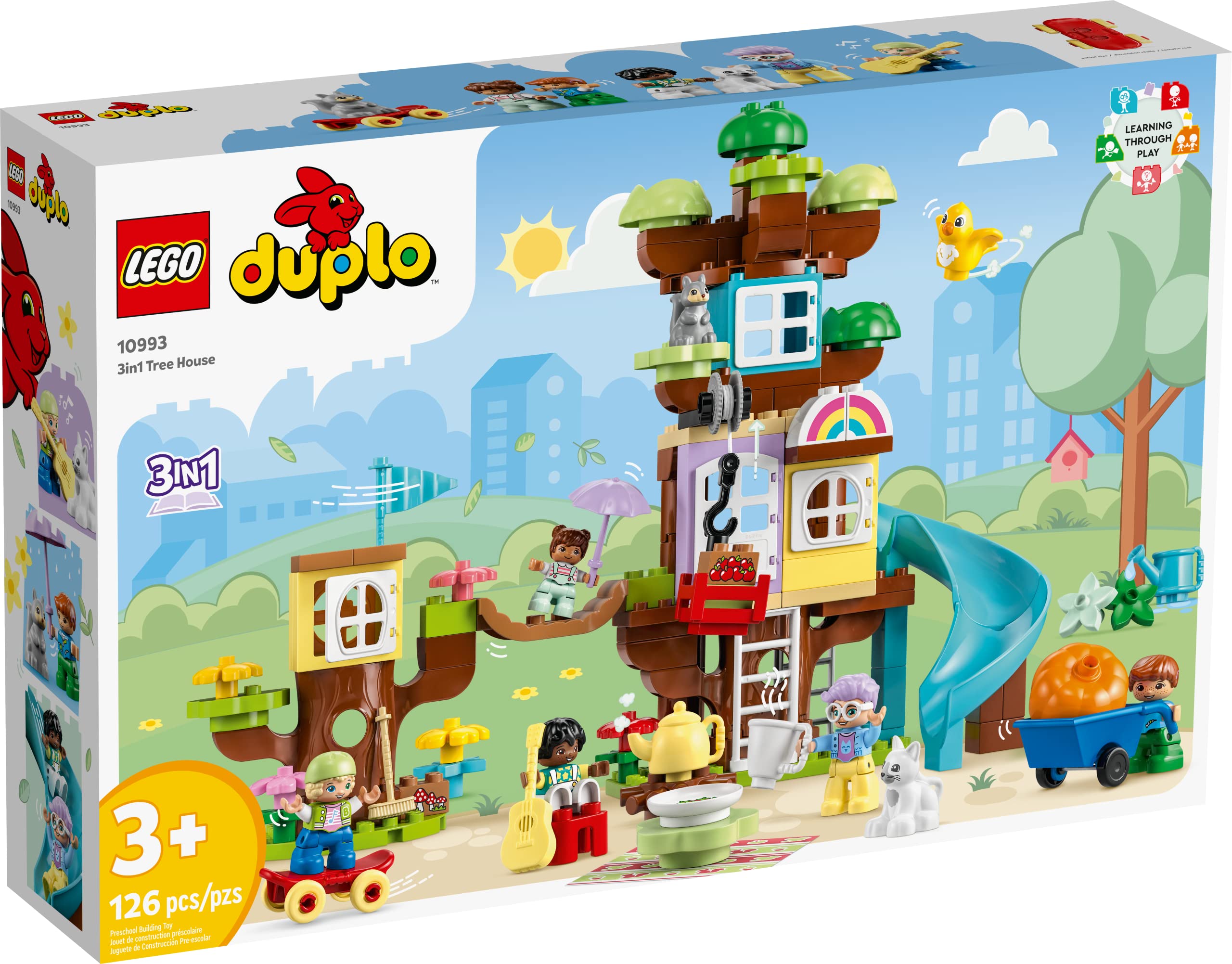 Foto 7 pulgar | Juguete De Construcción Lego Duplo Tree House 10993 Con 8 Figuras, 3 O Más - Venta Internacional.