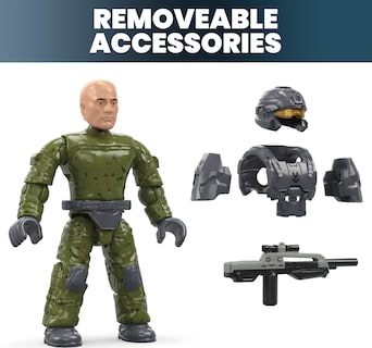 Foto 5 | Set De Juguetes De Construcción Mega Halo The Series Atv Con 79 Piezas - Venta Internacional.