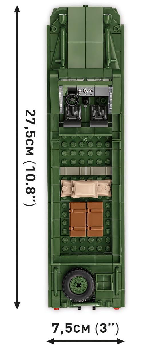 Foto 4 | Bloques De Construcción: Colección Histórica De Cobi, Segunda Guerra Mundial, Dukw Amphibia - Venta Internacional.